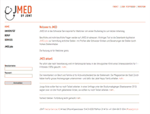 Tablet Screenshot of jmed.ch